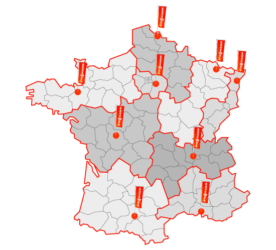 Agences Viessmann en France